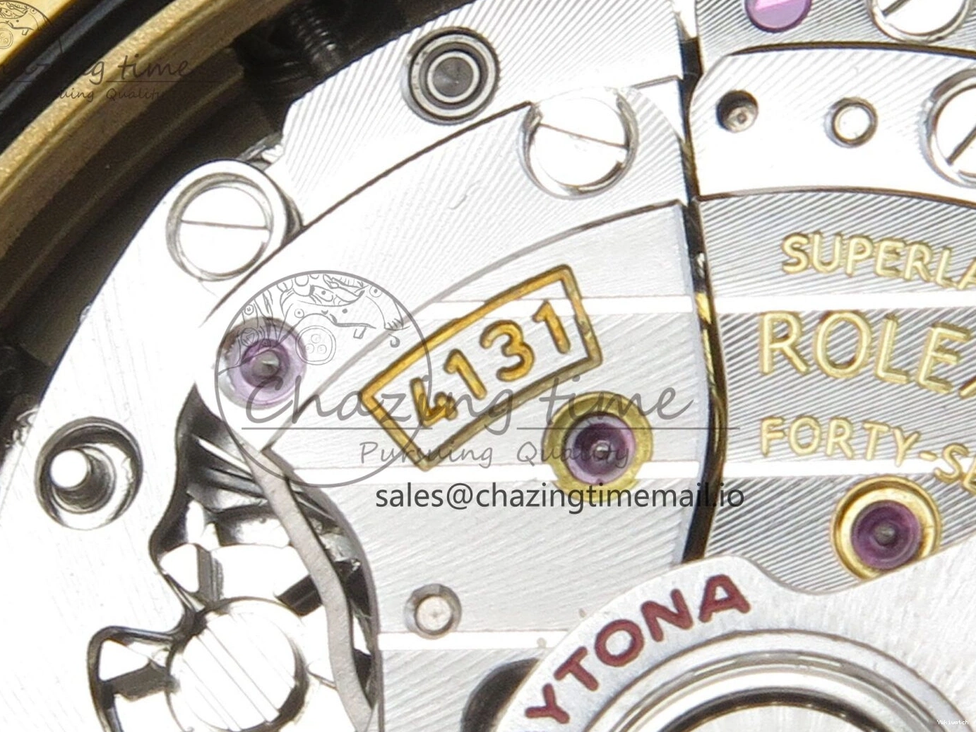 1:1 Edition V6（Gain YG Dial Weight） QF Daytona Best SH4131 Green On 126508 Markers Bracelet Stick 0105